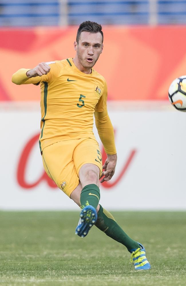 Aleksandar Susnjar in action during the AFC U23 Championships.