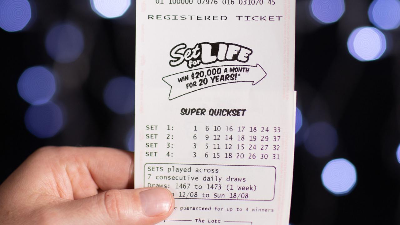 Set for sale life lotto numbers