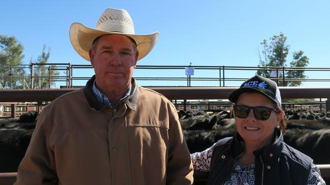 Ted and Sheri Fogarty from Palmer Valley Station. Picture: Gera Kazakov