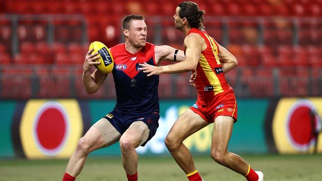 Melbourne hopes Tom McDonald could return from an eye injury in Round 8.