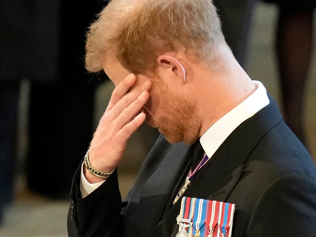 Prince Harry has dropped a stack of allegations against the royal family in his book. Picture: Christopher Furlong / POOL / AFP