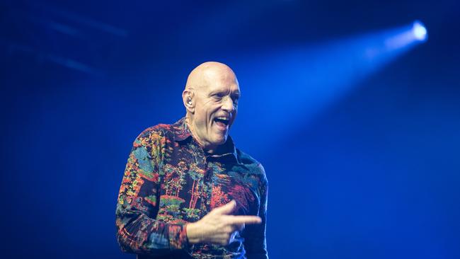 Midnight Oil headlining drew to a huge crowd to Bluesfest on its return in 2022. Picture: Natalie Grono