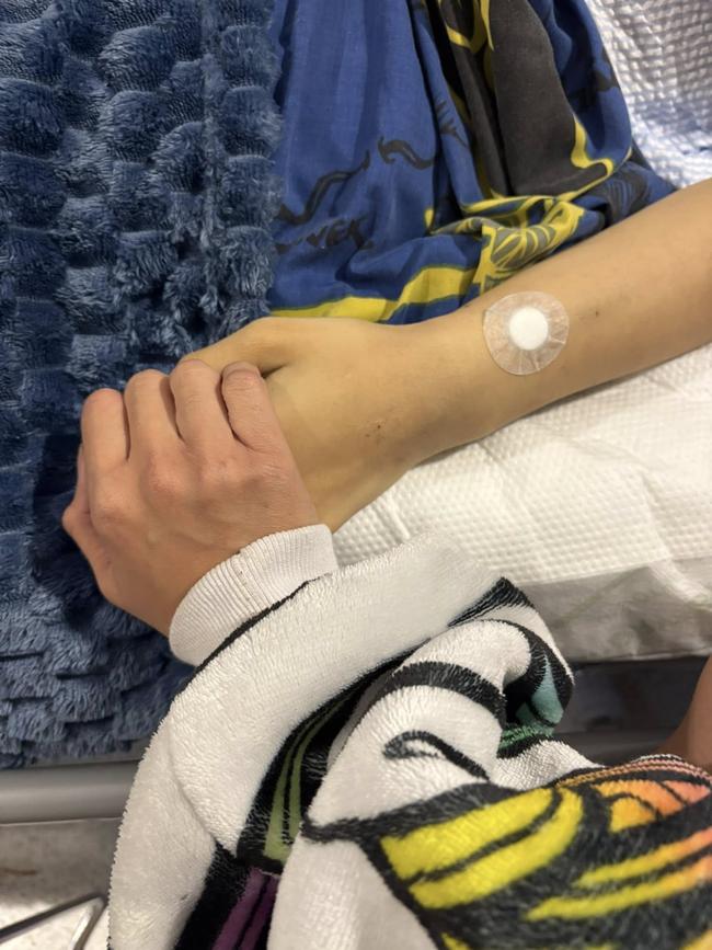 Phillip Haereroa-Rogers Jnr pictured holding his sister’s hand. Picture: Facebook