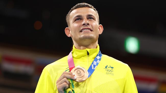 Mr Garside won a bronze medal at the Tokyo 2020 Olympic games. Picture: Buda Mendes/Getty Images