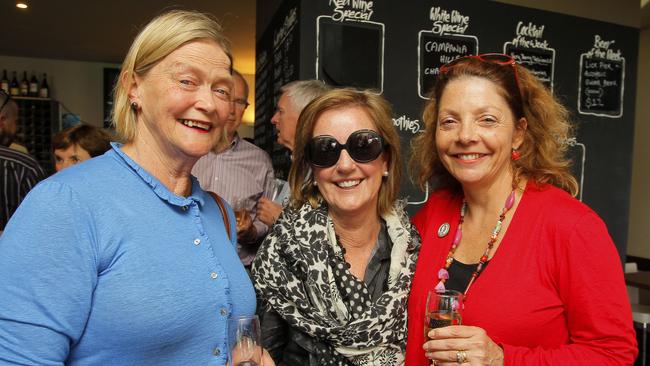 Socials: End of Movember celebration, The Metz, Sandy Bay. Nicky Ball, of Ouse, Pamela Windsor, of Sandy Bay and Cath Hogan, of Margate.