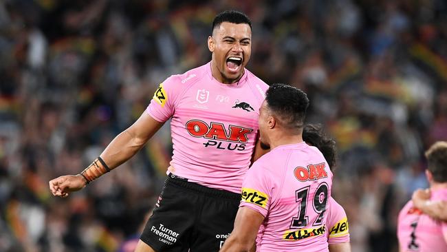 Penrith are into the decider against Souths. Photo by Bradley Kanaris/Getty Images