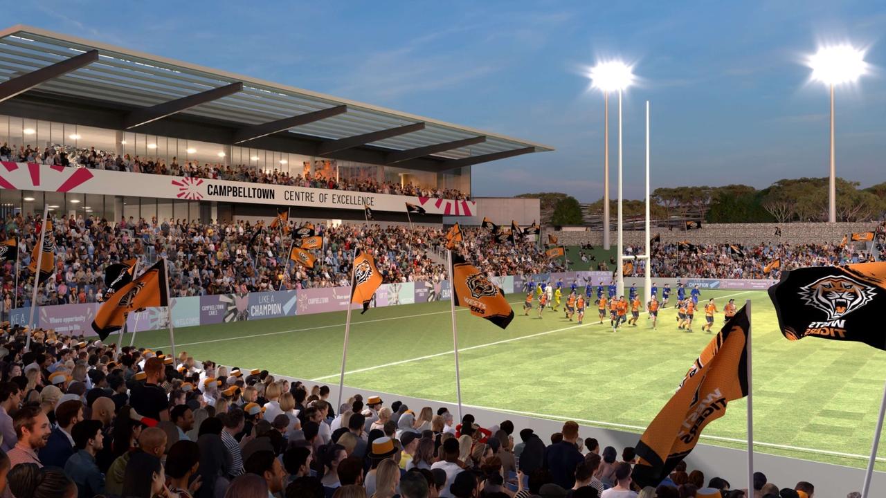 ‘Elite’: $30m sports centre to transform Wests Tigers home ground