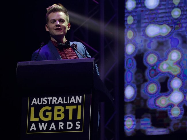 Joel Creasy. Picture: Australian LGBTI Awards