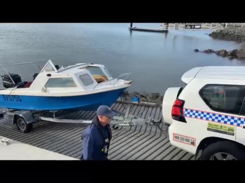 Boat returned to shore after capsize tragedy