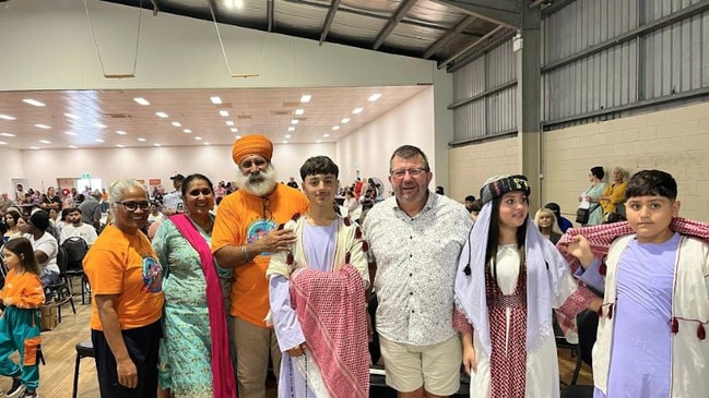 Australian Labor Party candidate Greg Vicars celebrating the many cultures across the seat of Cowper.