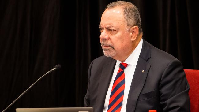 Commissioner Nick Kaldas as the Royal Commission into Defence and Veteran Suicide hearing opened in Hobart.