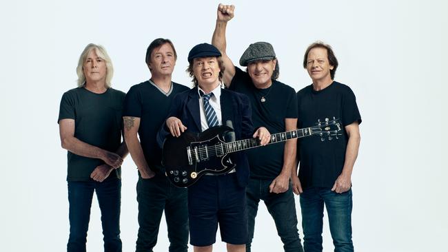 AC/DC prepare to rock with new album Power Up. Picture: Supplied