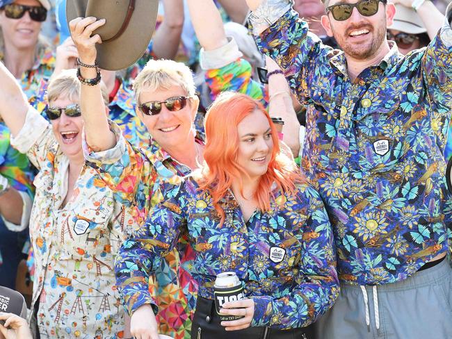 The Trademutt Funky Shirt Friday at Gympie Music Muster. Picture: Patrick Woods.