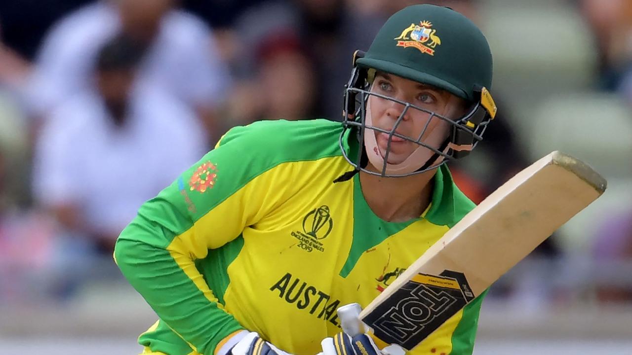 Alex Carey’s gusty knock in the 2019 World Cup cemented his spot in the Australian side. (Photo by Dibyangshu SARKAR / AFP)