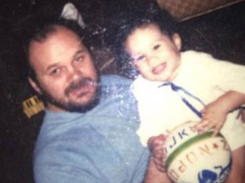 Meghan Markle pictured with her father Thomas Markle when she was a child. Picture: Supplied/ Instagram