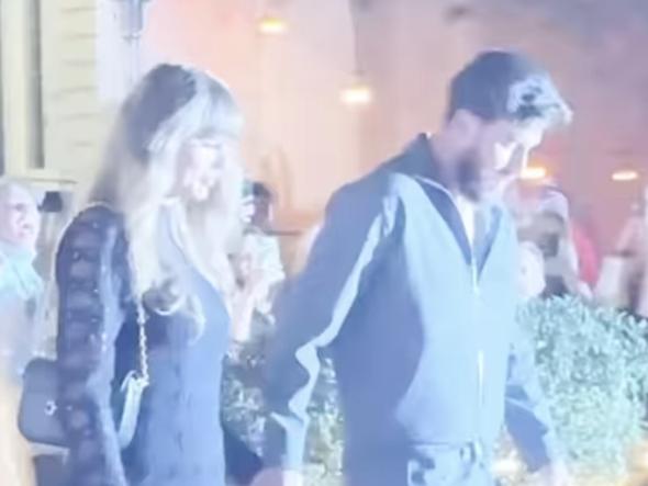 Taylor Swift and Travis Kelce spotted out on a date in News Orleans ahead of Super Bowl 2025. Picture: Instagram - https://www.instagram.com/reel/DFzOG6sso3e/?igsh=enM4OHloOG9sMDQy