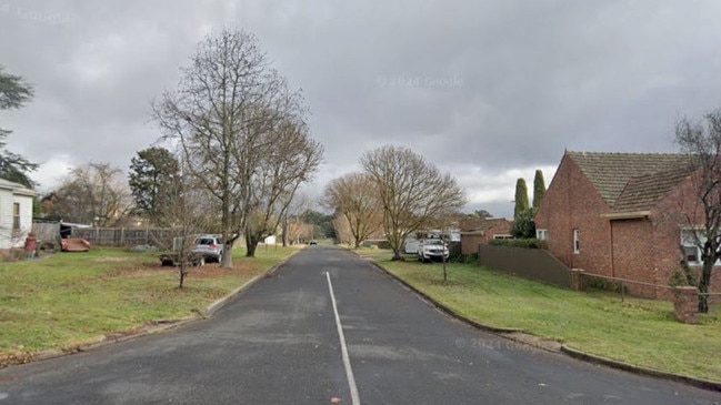 A house on Sturt St in Beaufort was found "fully involved in fire" on November 12, 2024. Picture: Google Maps