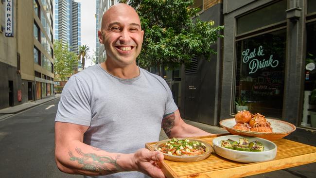 Shane Delia has scored quite “a coup” in attracting the eBay Australia boss to lead his food delivery start-up Providoor. Picture: Jay Town