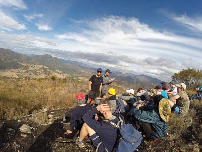 Students at Brisbane Grammar School have access to an outdoor education centre at Lake Moogerah. Picture: Brisbane Grammar School website