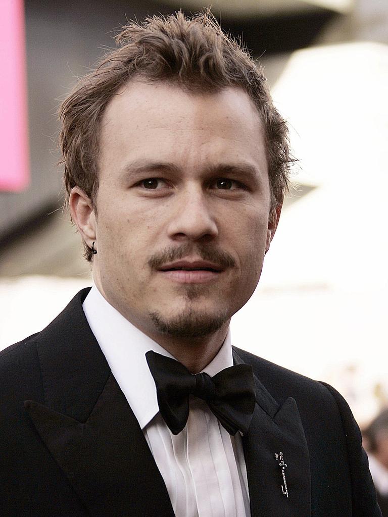 Australian actor Heath Ledger.