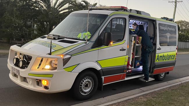 Paramedics assessed the man’s injuries and treated him at the scene before transporting him to Bundaberg Hospital in a stable condition.