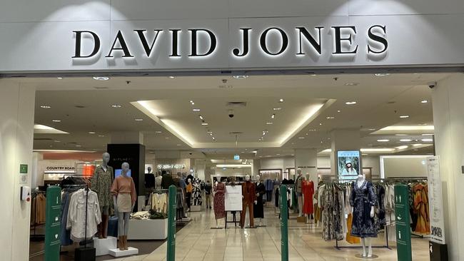 David Jones at Westfield Bondi Junction. Picture: Toby Zerna