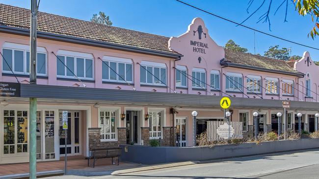 The alleged burnout occurred outside the Imperial Hotel at Murwillumbah. Picture: File