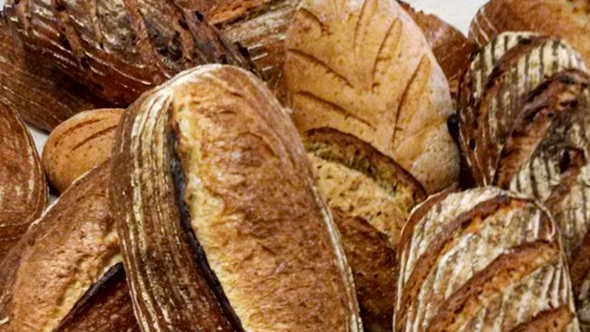 Loaves at Panya Artisan Bakery.