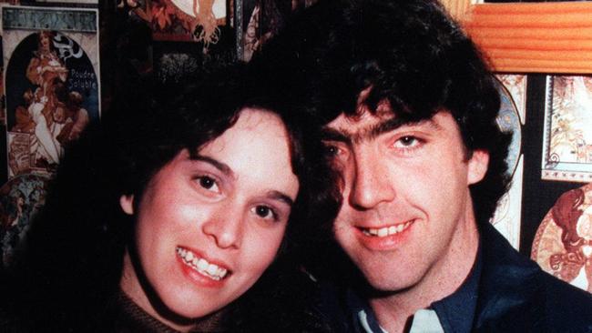 Thomas Keir with his first wife Jean who has been missing since 02/88, police charged him with her murder after finding human bones under his Tregear home in Sydney.