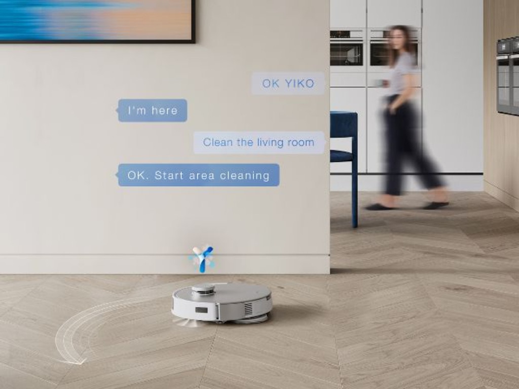 The built-in YIKO voice assistant offers plenty of convenience. Picture: news.com.au/Tahnee-Jae Lopez-Vito.