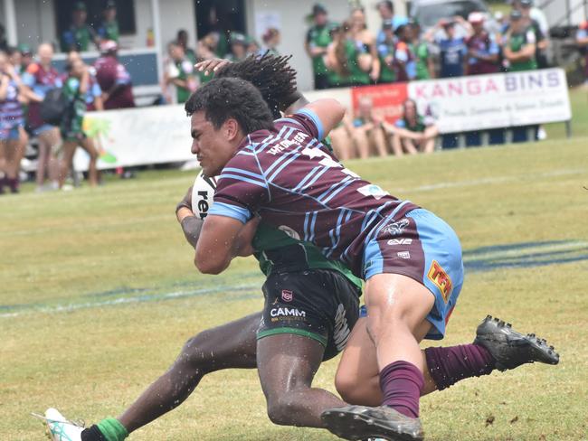Cyril Connell Cup, Round 1, CQ Capras versus Townsville Blackhawks at Webb Park, Yeppoon, on February 15, 2025.