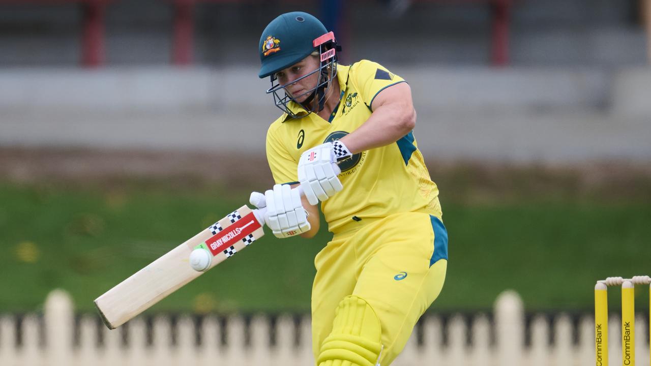 ‘I’m ready’: Georgia Voll cracks rapid fifty in Governor General’s XI match as rain ruins Alyssa Healy’s Ashes warm-up