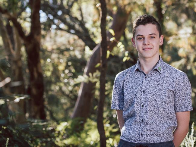 Ethan Hrnjak, the Greens candidate for Wakehurst. Picture: Jacqui Turner.