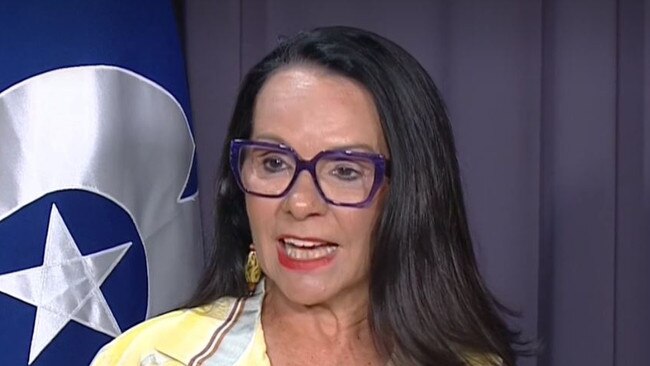 Linda Burney, after the No vote was handed down. Source - Sky News