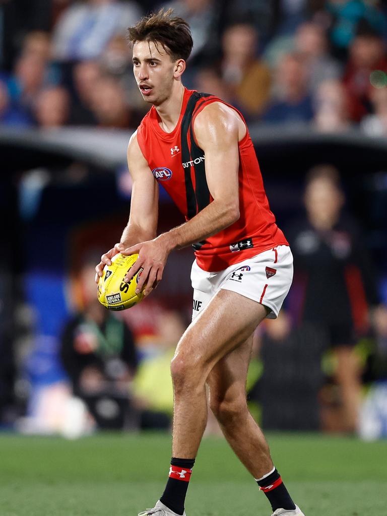 Nic Martin and the Bombers have been disappointing so far this year. Picture: Michael Willson/AFL Photos via Getty Images.