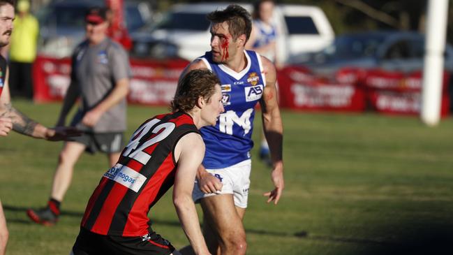 Josh Kennedy helped Murrabit for a vital win. Picture: Lloyd Polkinghorne.