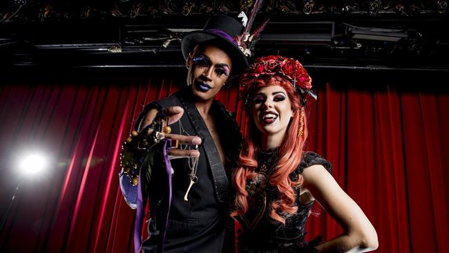 Draculas performers say JobKeeper payments were a saving grace. Picture: Jerad Williams