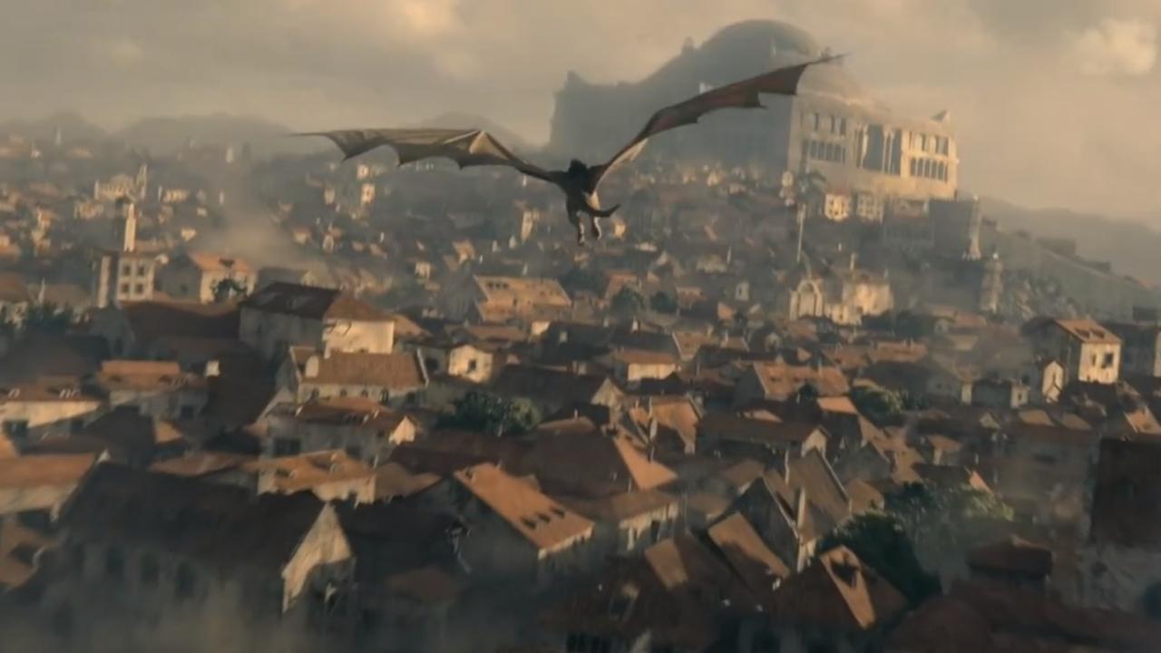 Ryan Condal said there are “17 dragons” in the prequel. Picture: HBO/BINGE