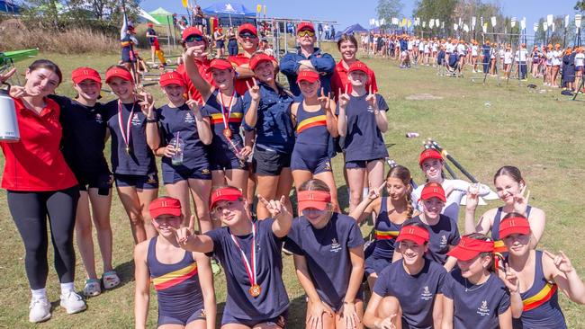 24.08.2024 - 2024 Brisbane Schoolgirl Rowing Association Championship. Photos by Stephen Archer.