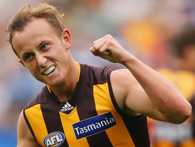 Billy Hartung and the Hawks nearly got up.