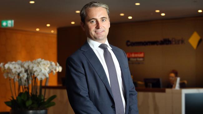 The Commonwealth Bank’s new chief executive, Matt Comyn. Picture: James Croucher