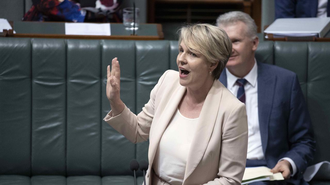 Tanya Plibersek has slammed the telco for not communicating with customers. Picture: NCA NewsWire / Gary Ramage