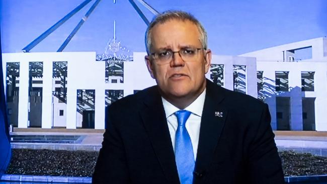 Scott Morrison during question time last week. Picture: Martin Ollman