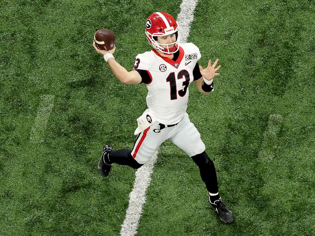 2022 College Football National Championship: Stetson Bennett rallies Georgia  past Alabama, wins first national title since 1980 - The Athletic