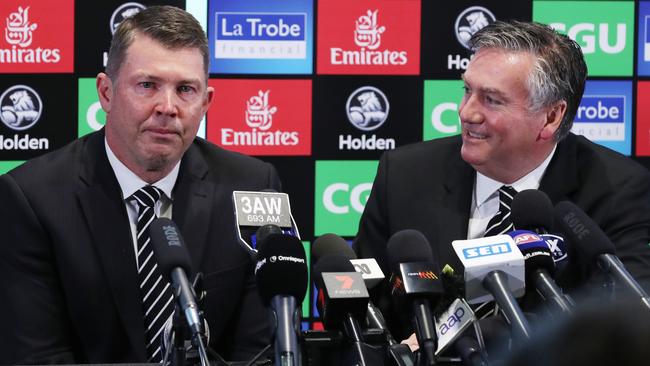 Gary Pert after stepping down as Collingwood CEO last year. Picture: AAP Images