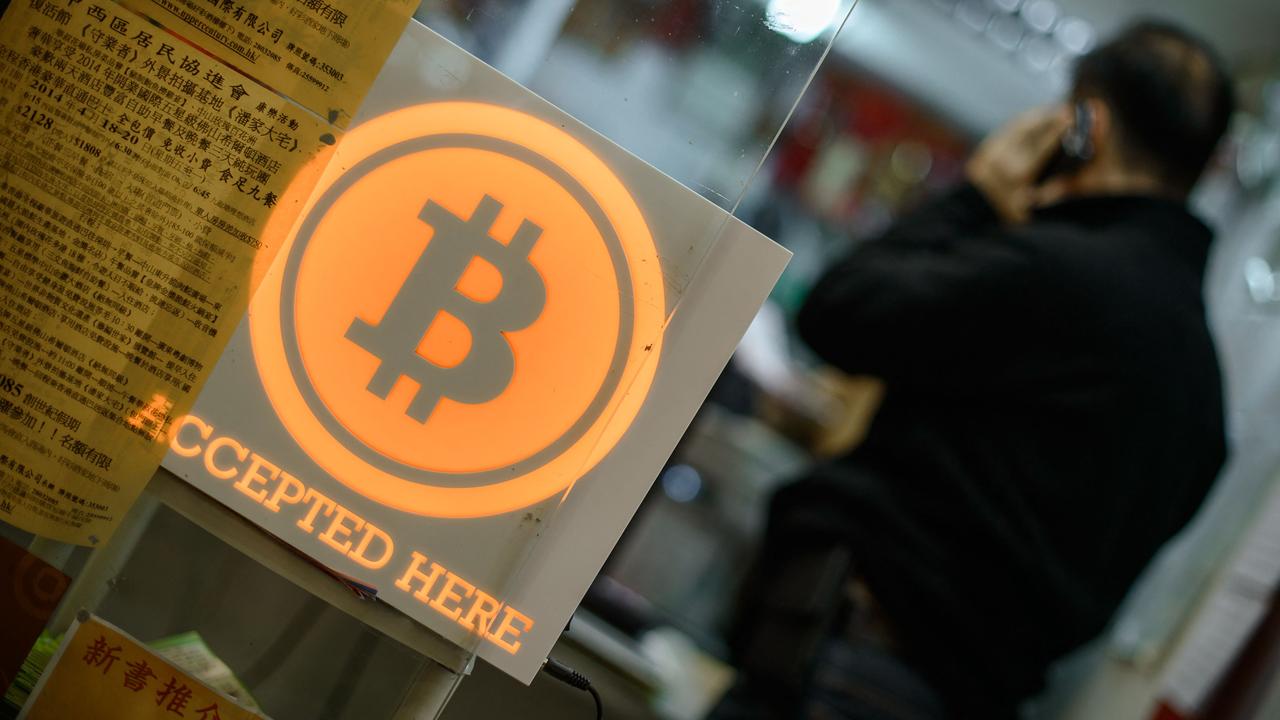 Bitcoin's value plunged last week after China cracked down on cryptocurrency mining. Picture: Phillippe Lopez/AFP