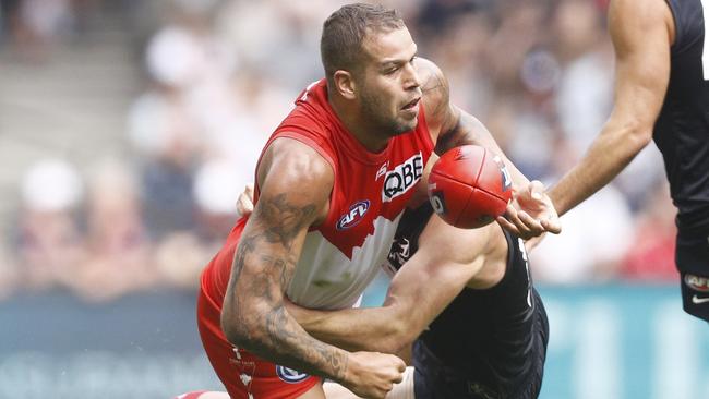 Liam Jones wore Lance Franklin like a glove.