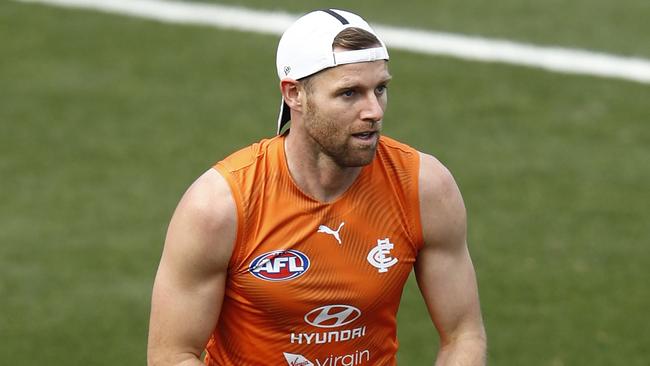 Top-ranked defender Sam Docherty is the designated kick-in taker for Carlton.