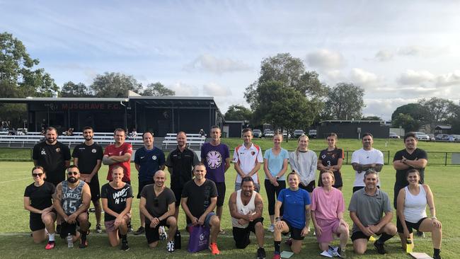 More than 100 people participated in the Coomera MiniRoos coaching course.