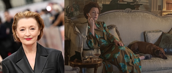 Lesley Manville as Princess Margaret